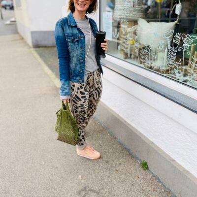 Oma ´s Netzbeutel Kaki