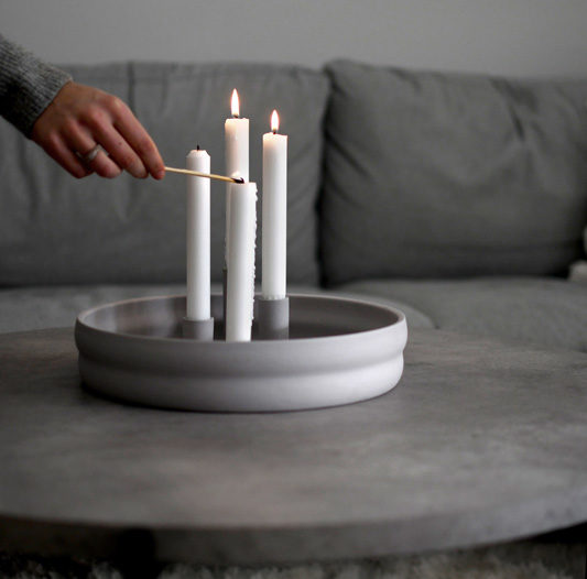 -BOLMEN Kerzenhalter Langersehnt