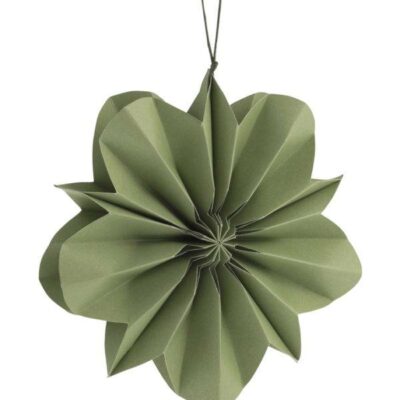 Papierblume Grün Storefactory