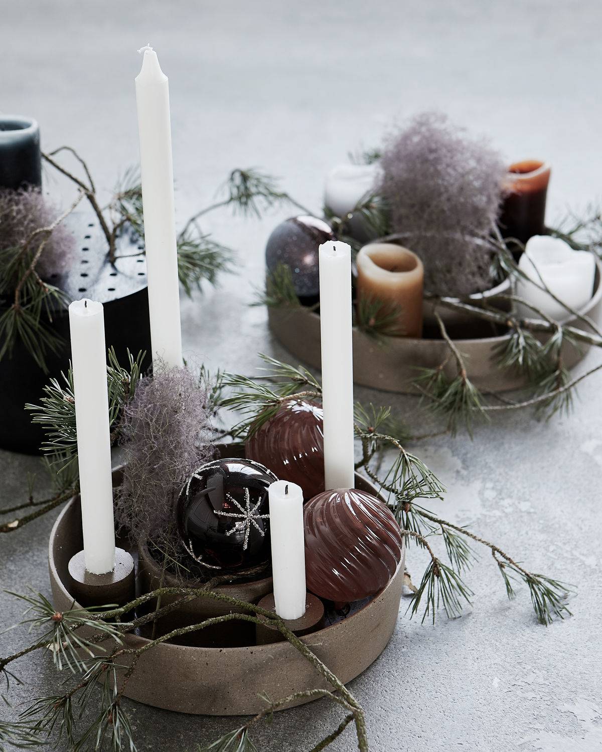 House Doctor Beton Kerzenhalter